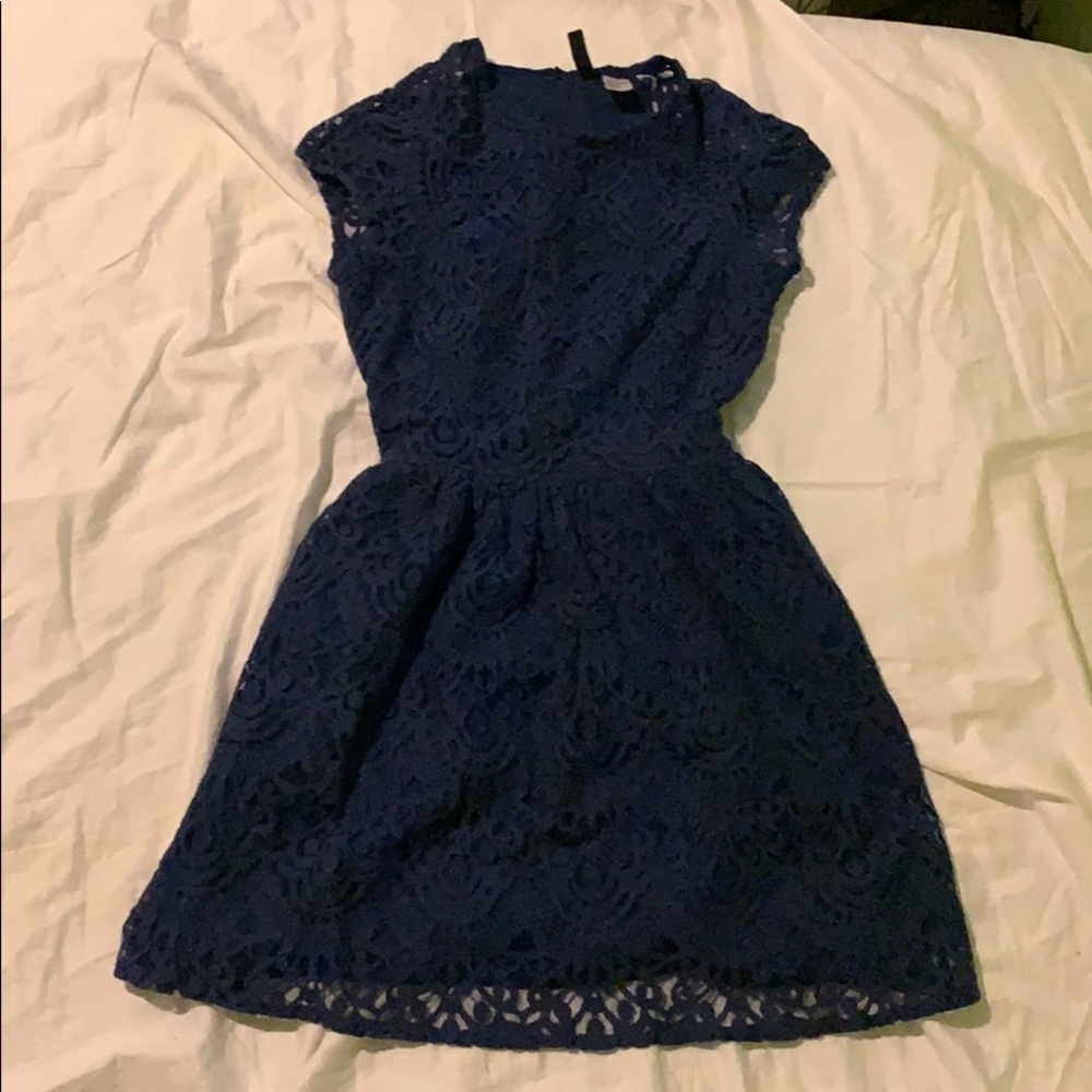 Royal blue dress American eagle size 2